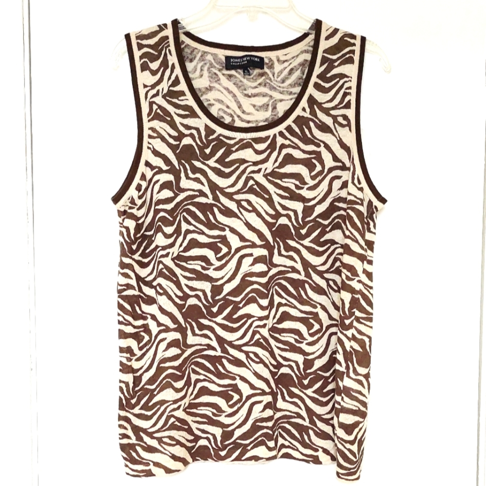 Jones New York sleeveless top size XL